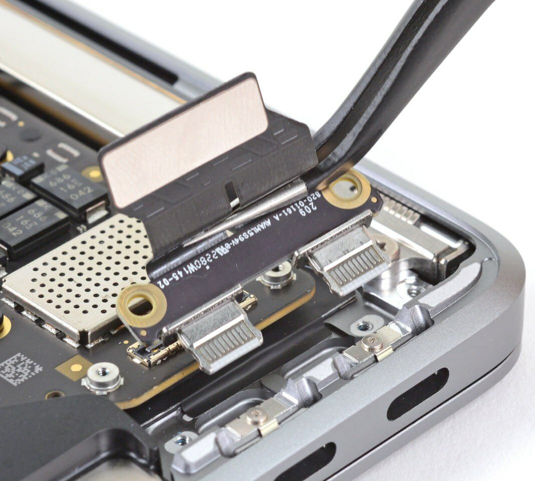MacBook charging port repair