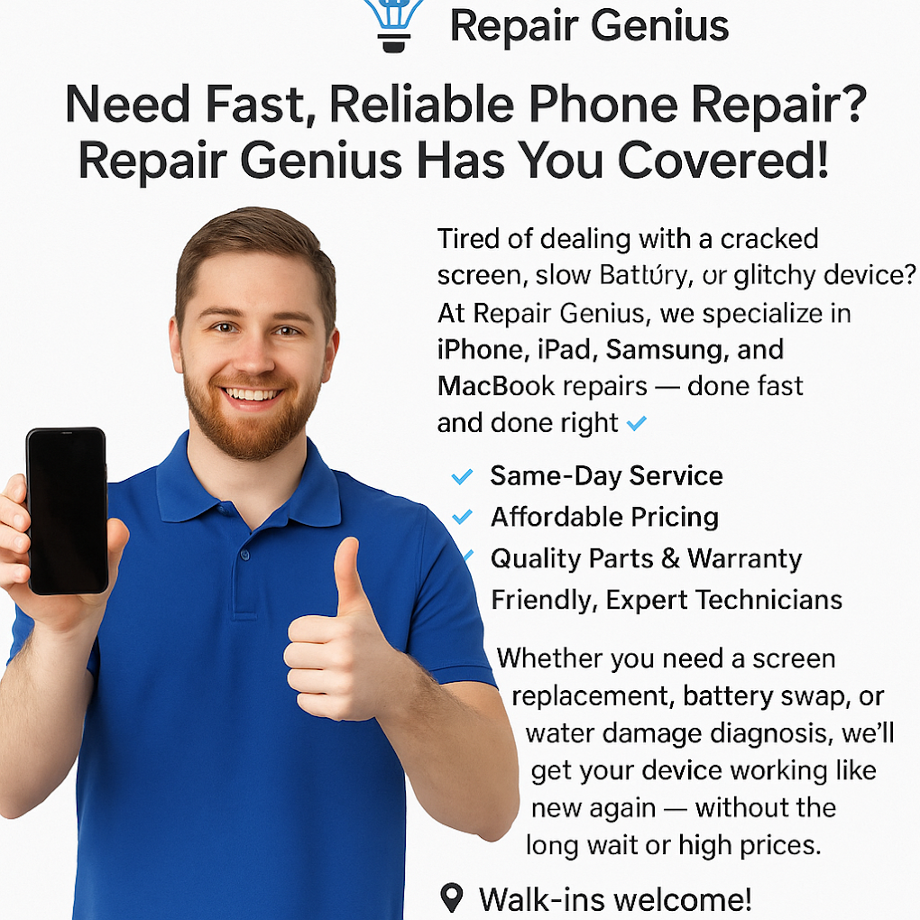 Repair Geniuses professional device repair service in Orlando