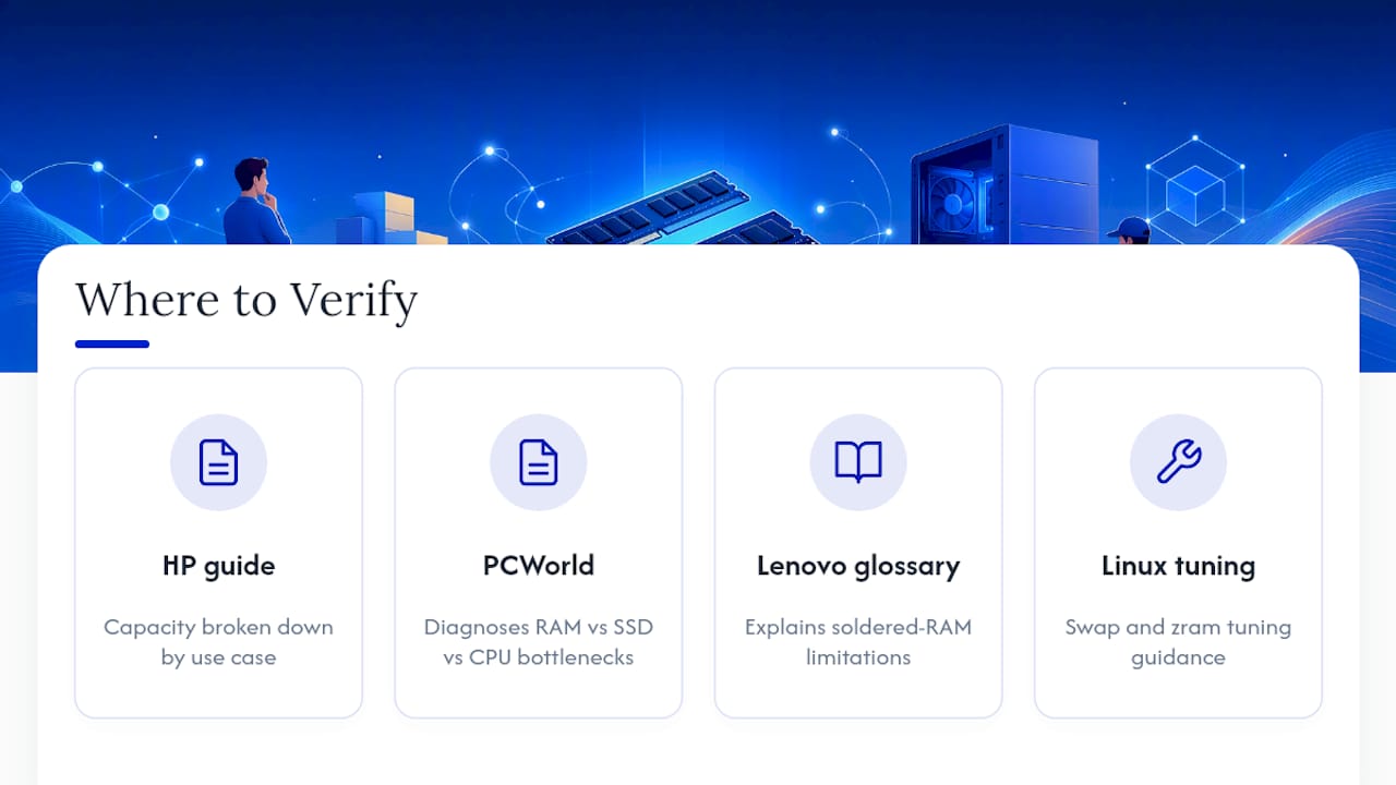 Where to Verify These Numbers Yourself — overview diagram