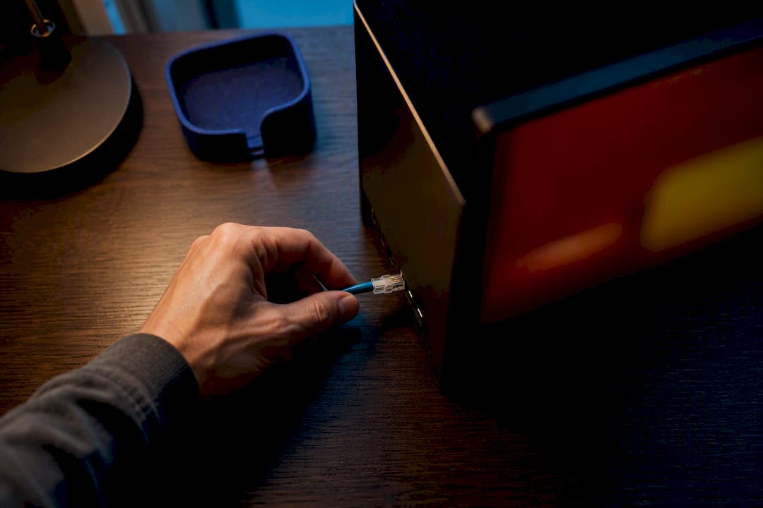 Hand isolating an infected computer