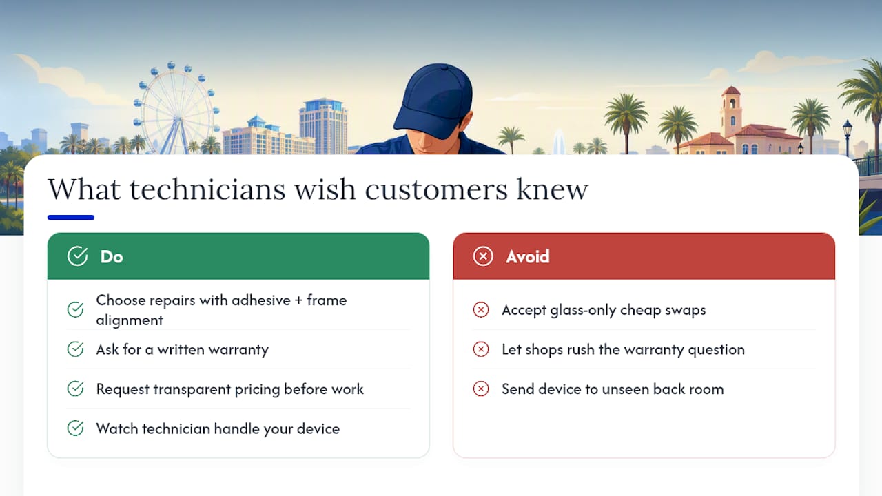 What Local Technicians Wish More Customers Knew — overview diagram