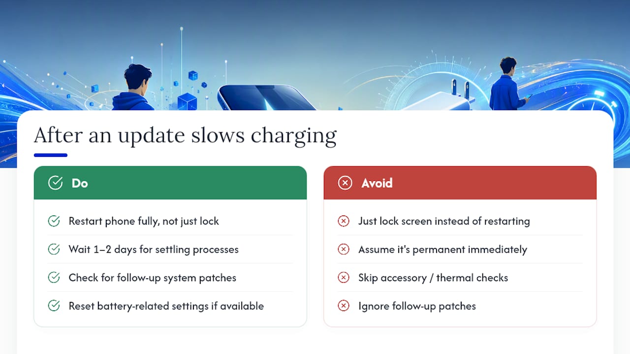 Can a Software Update Cause Your Phone to Charge Slower? — overview diagram