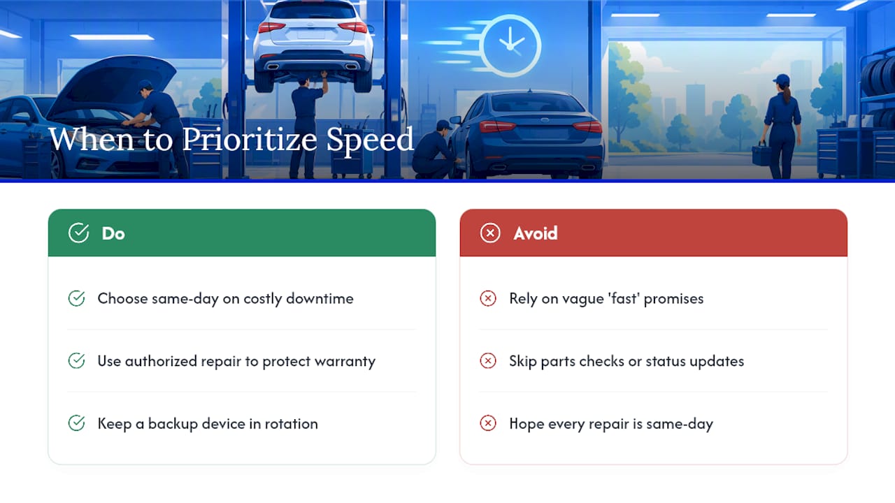 Speed Matters, But Not at Any Cost — overview diagram